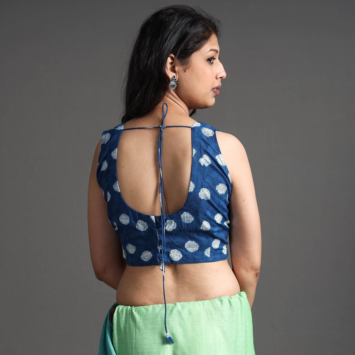Bagru Stitched Blouse