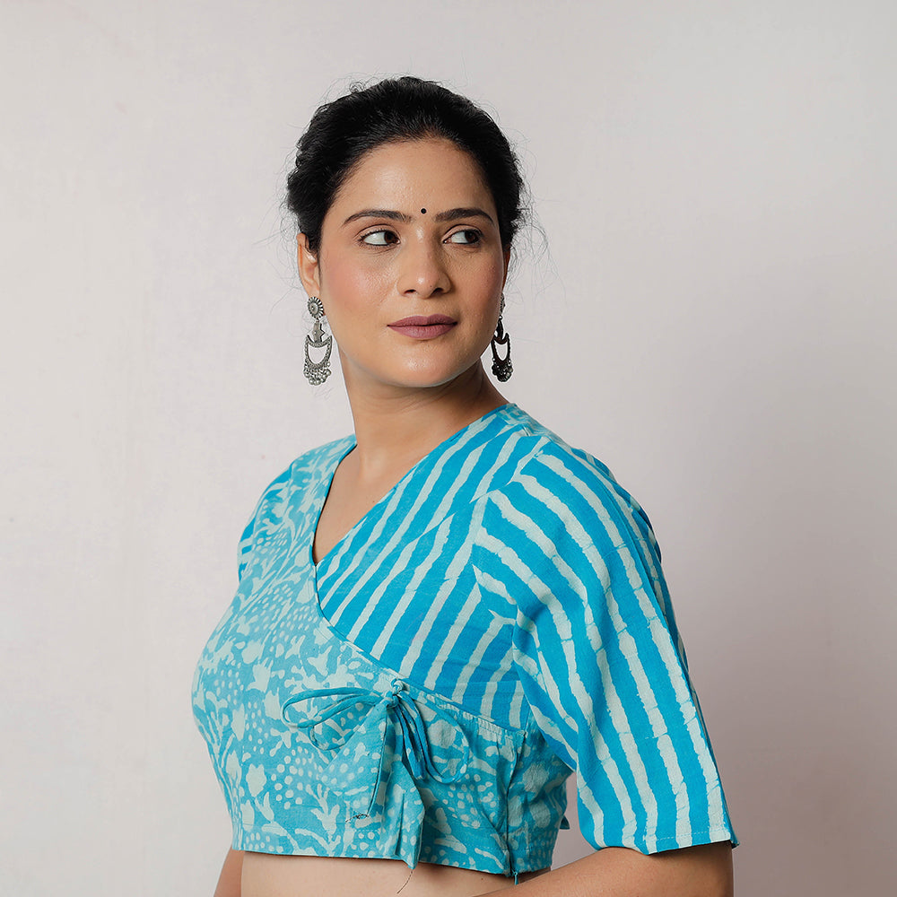 Bagru Stitched Blouse