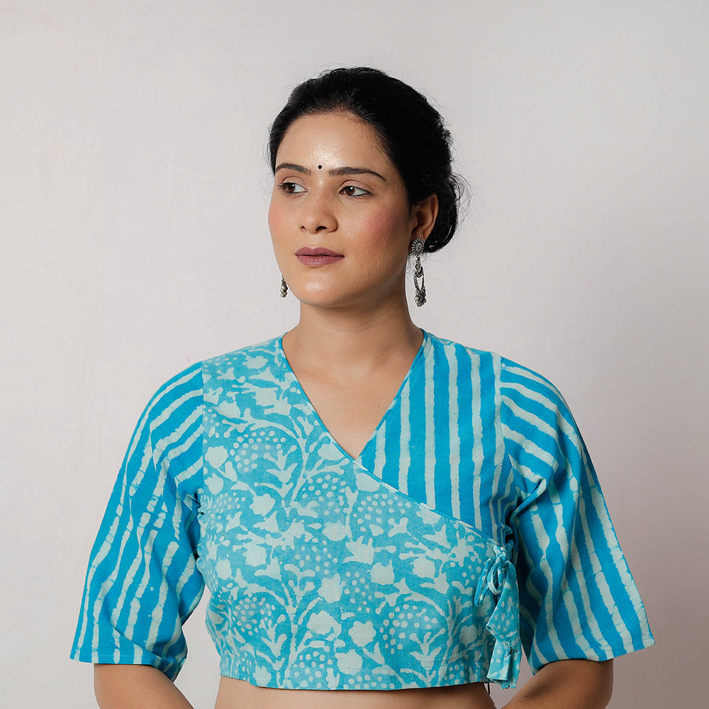 Bagru Stitched Blouse