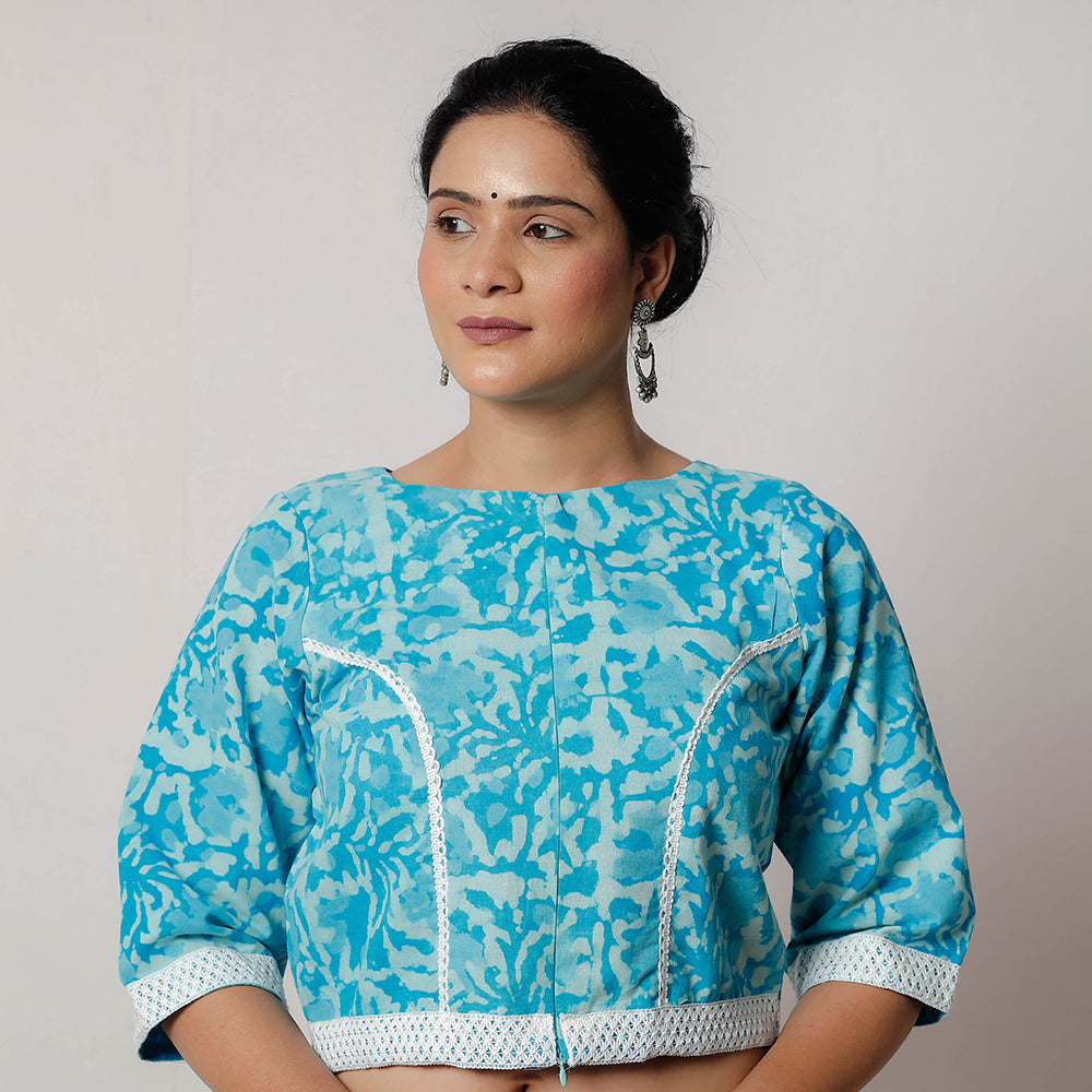 Bagru Stitched Blouse