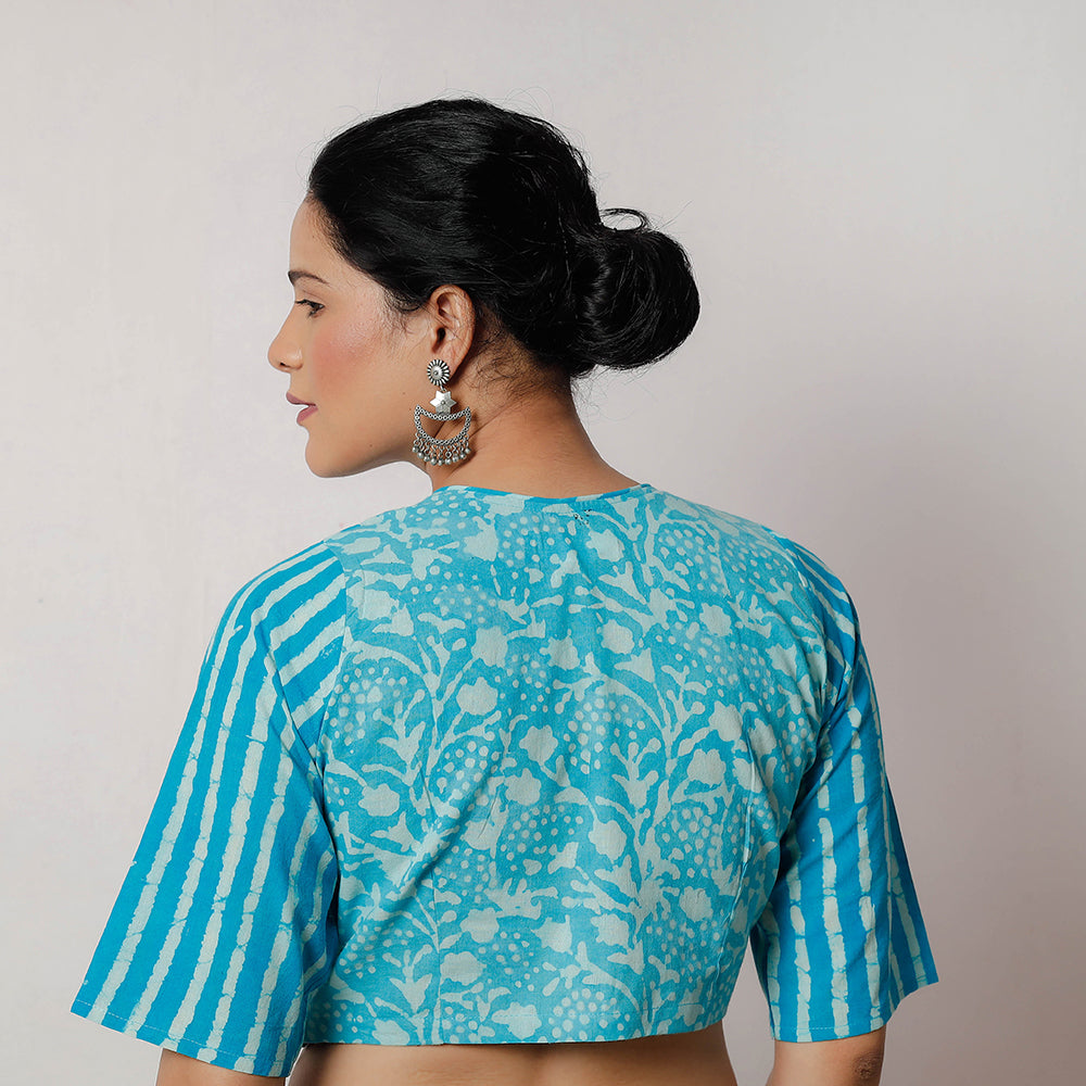 Bagru Stitched Blouse