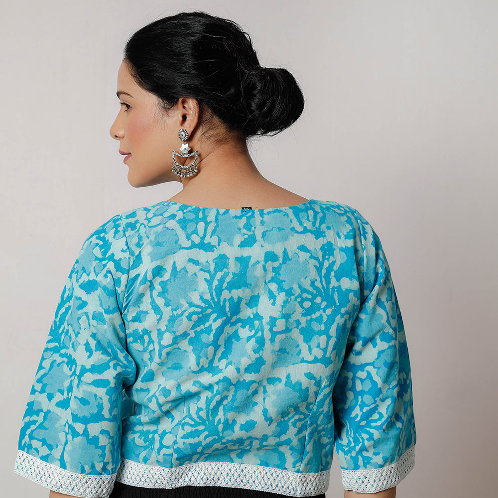 Bagru Stitched Blouse