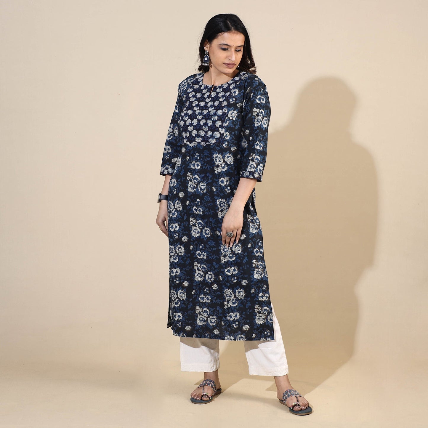 bagru cotton kurta