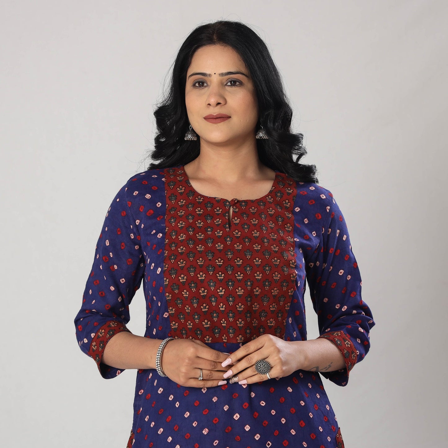 bandhani kurta