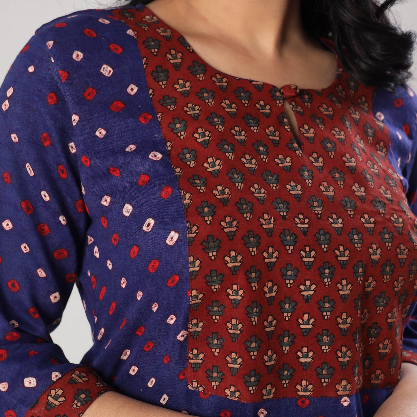 bandhani kurta
