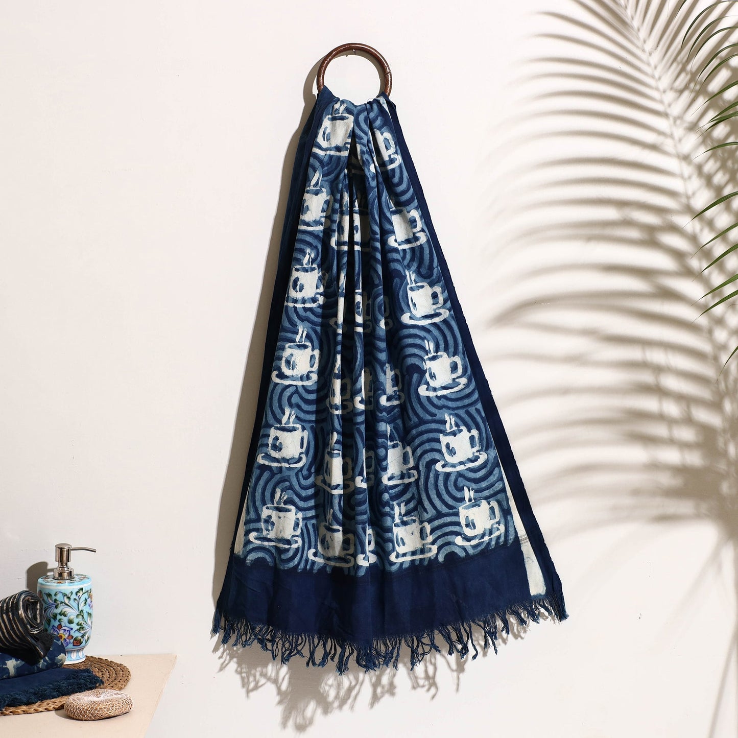 Bindaas Block Printed Handloom Cotton Towel