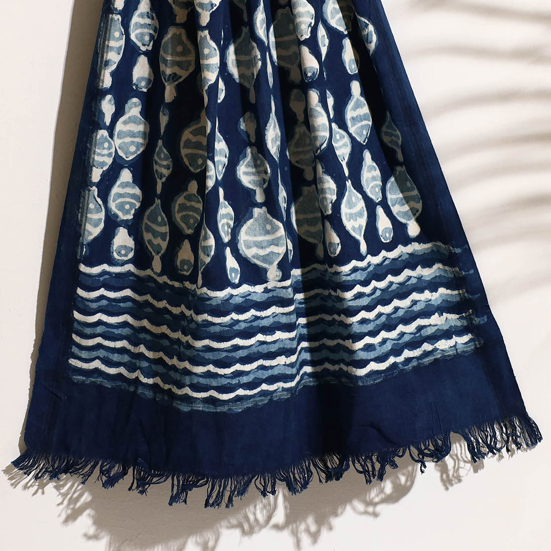 Block Printed Cotton Towel
