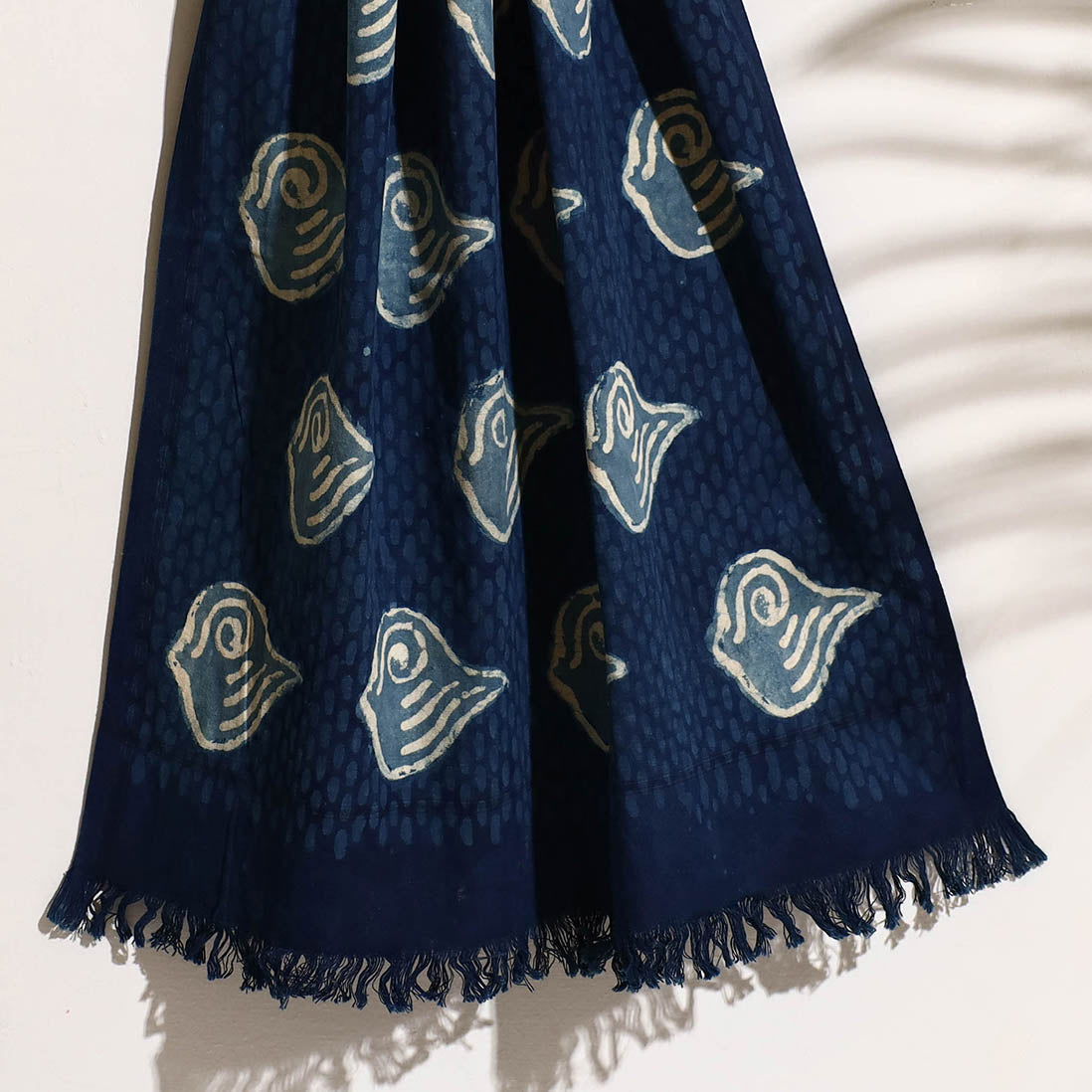 Block Printed Cotton Towel