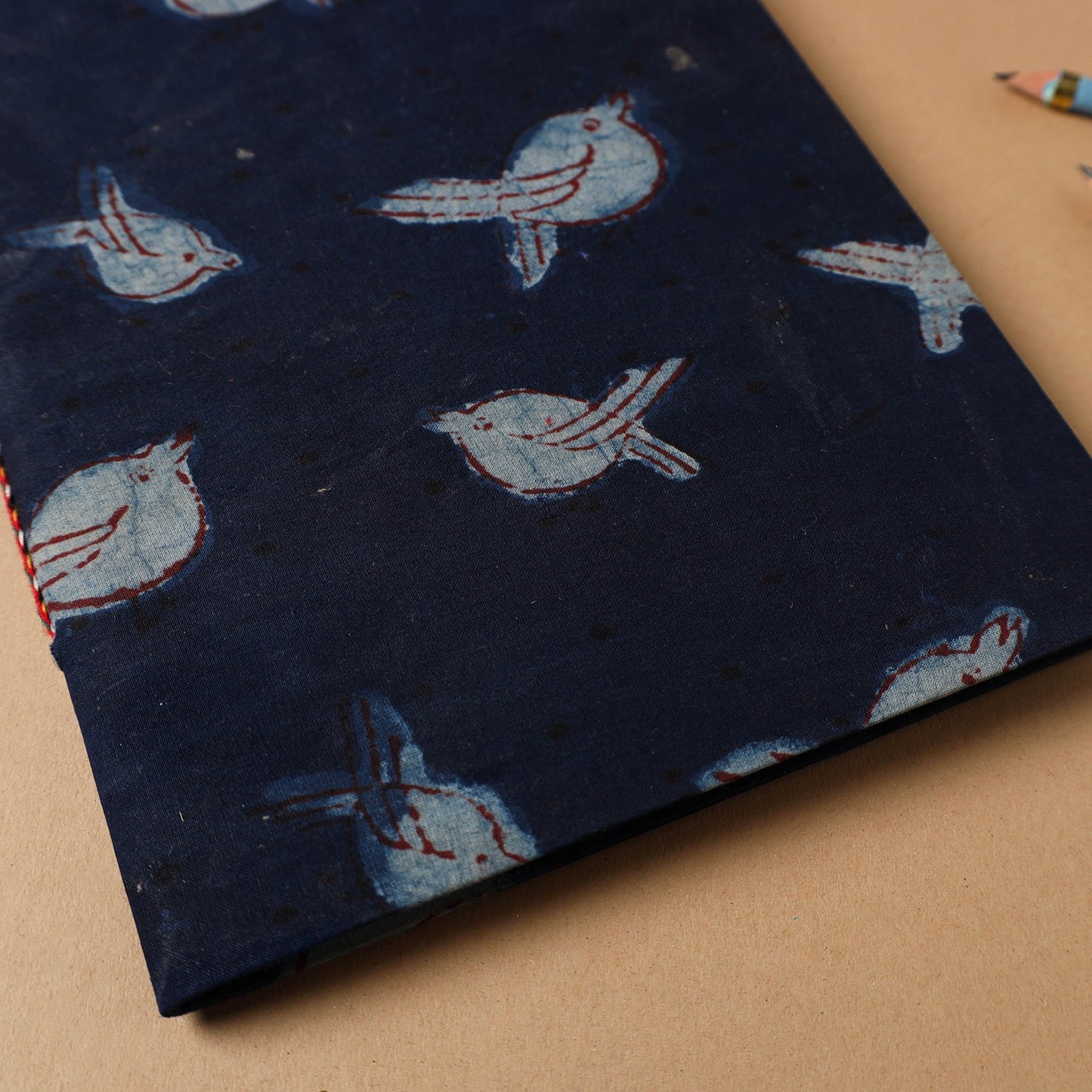 Bindaas Fabric Cover Handmade Paper Notebook