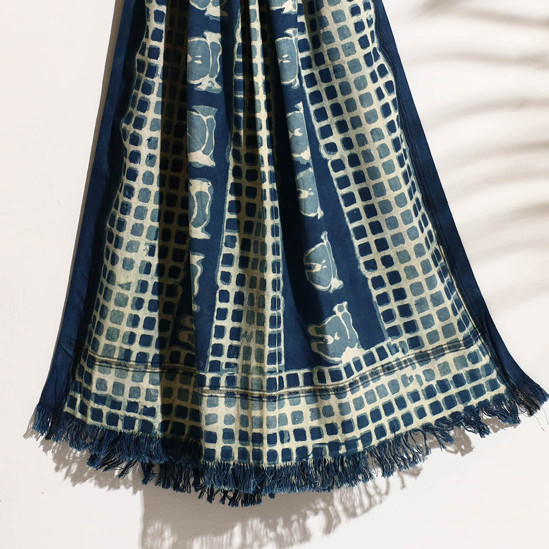 Block Printed Cotton Towel