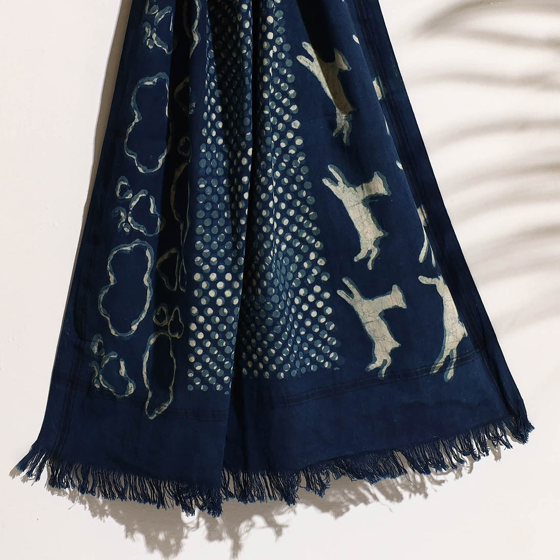 Block Printed Cotton Towel