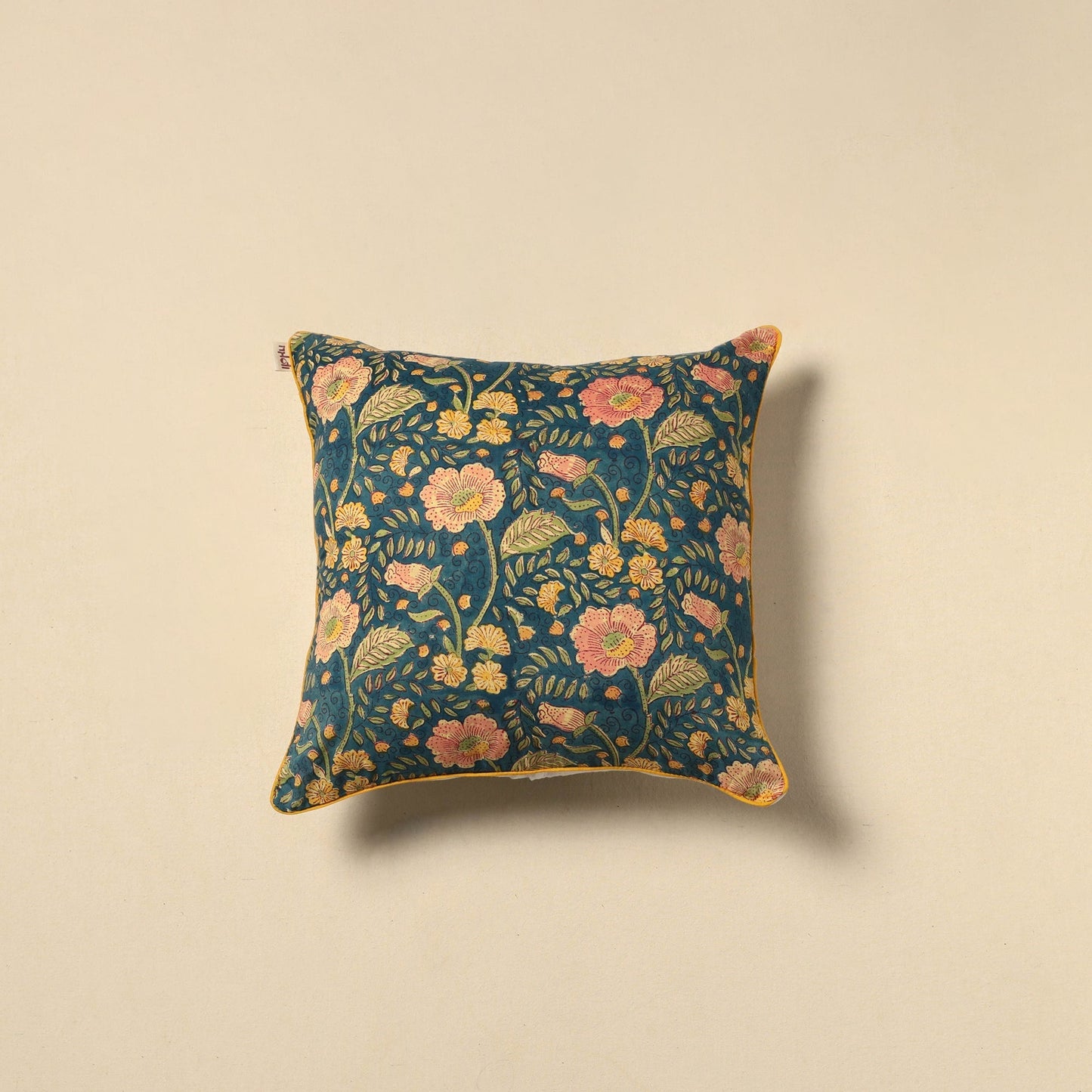 Sanganeri cushion cover 25 - handcrafted