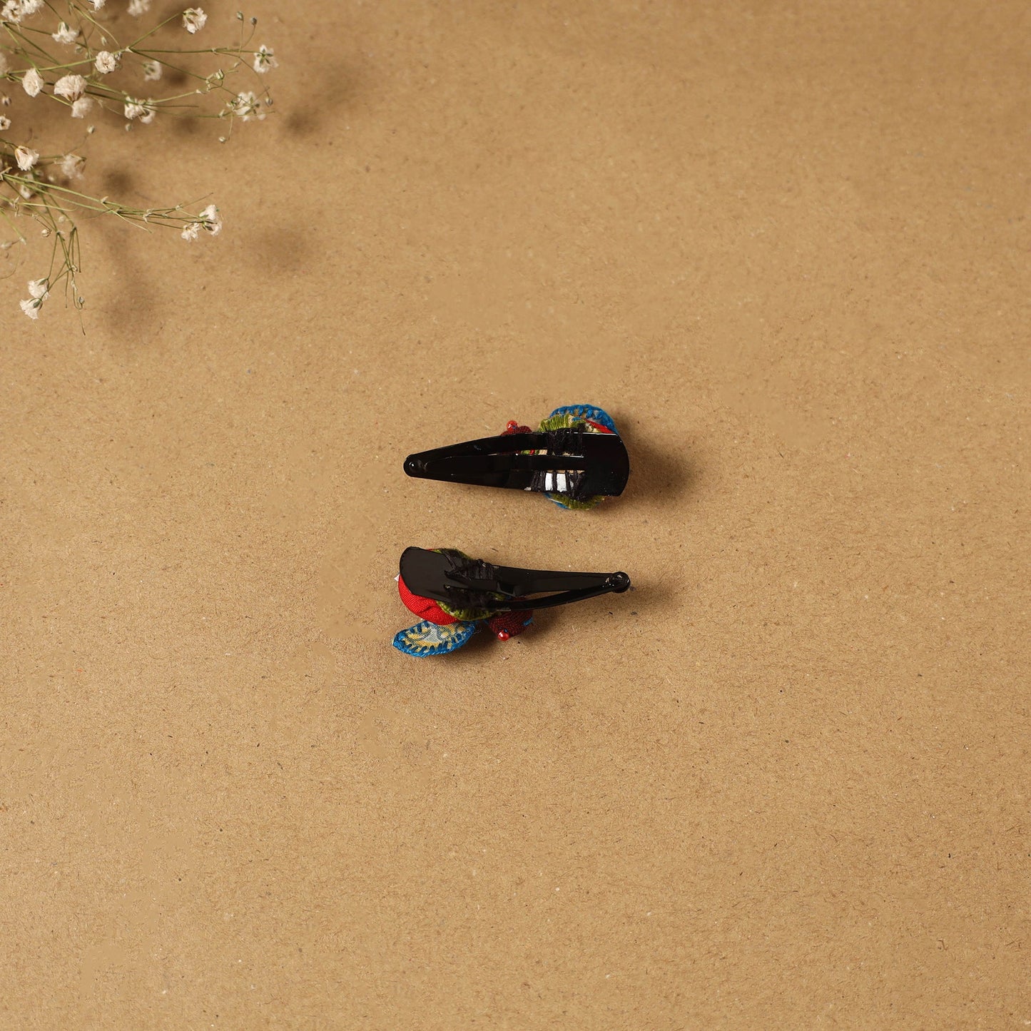 Fab artwork tik-tak hair clip for kids (set of 2) 25