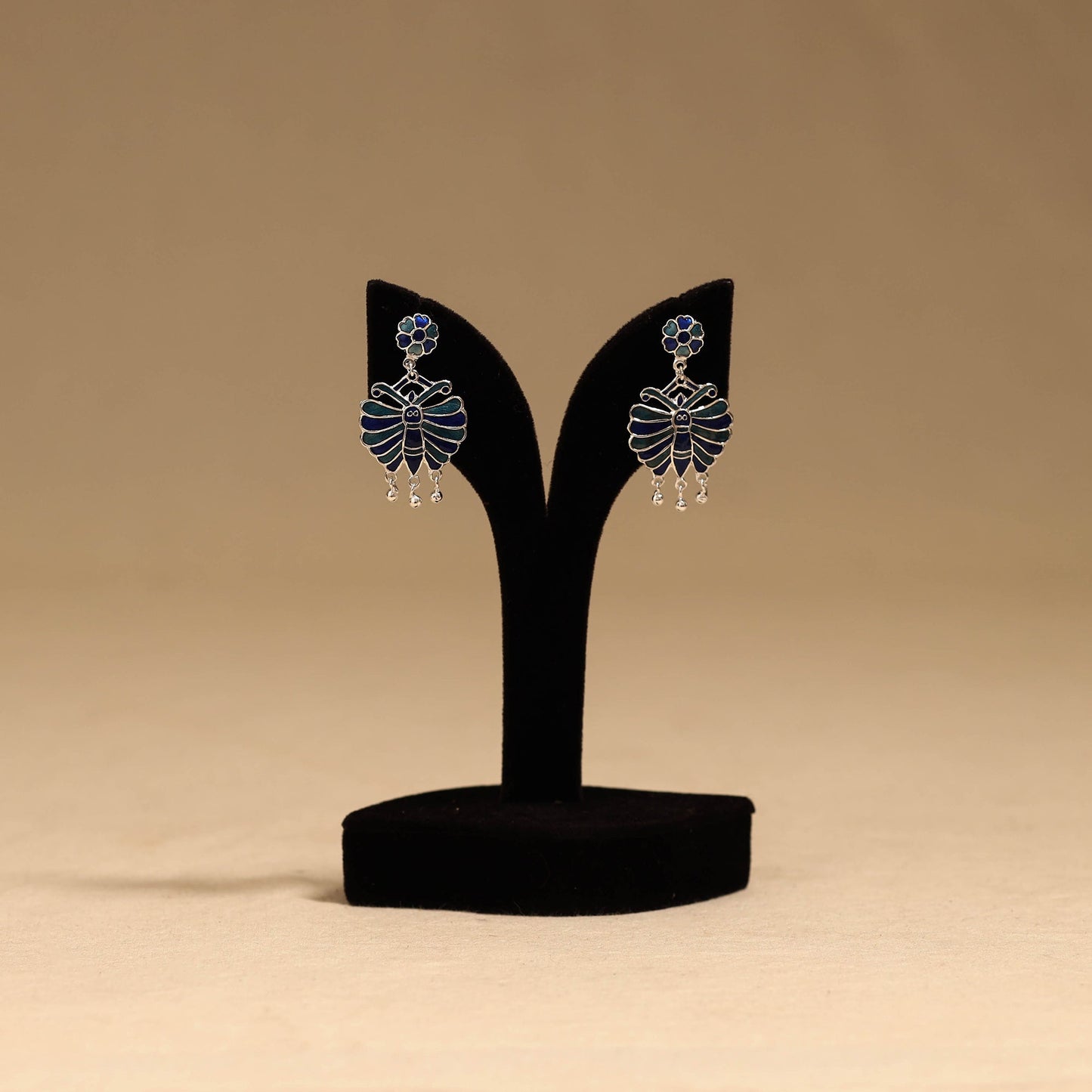 Butterfly - handcrafted paka meenakari earrings 103