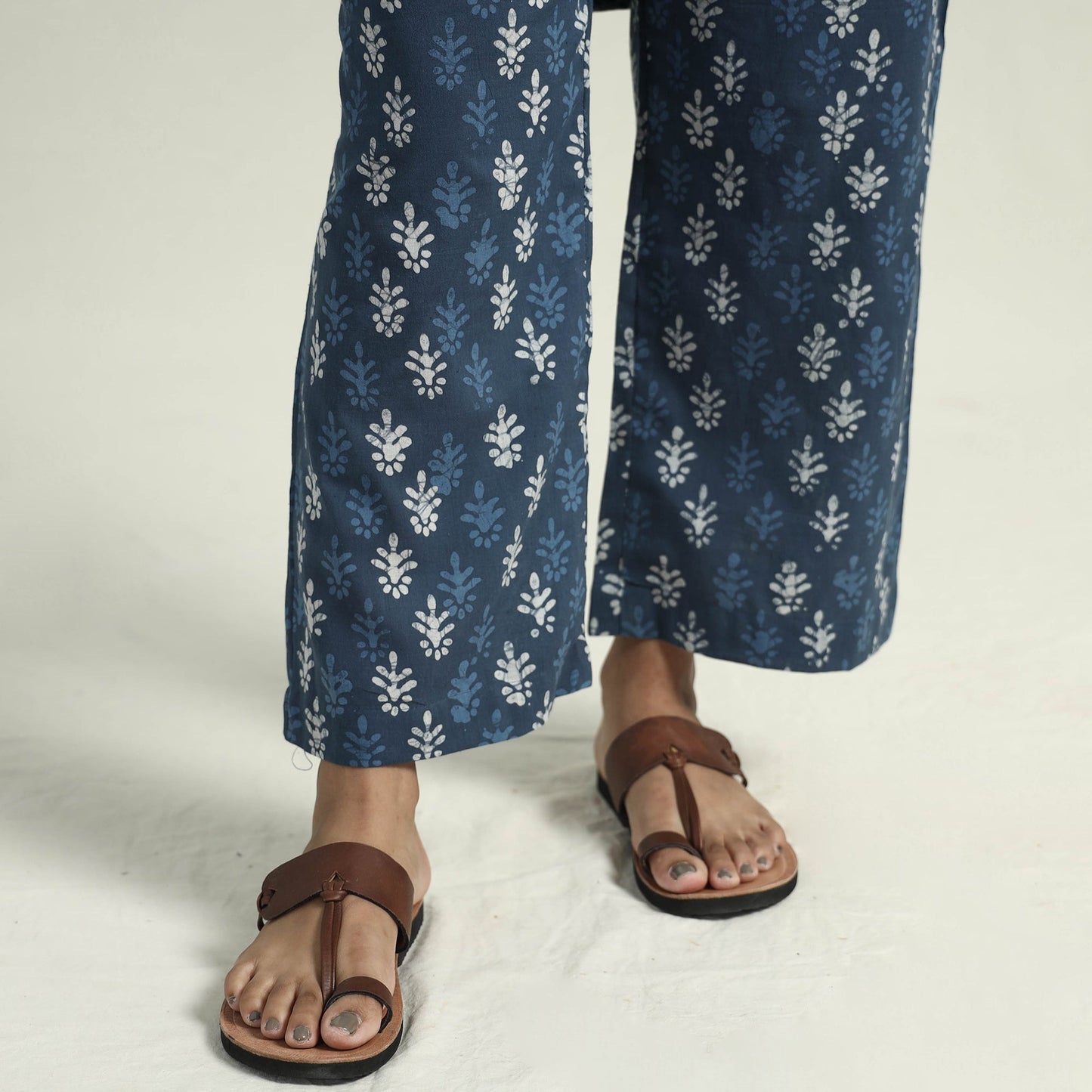 Cotton Hand Batik Print Kurta Set