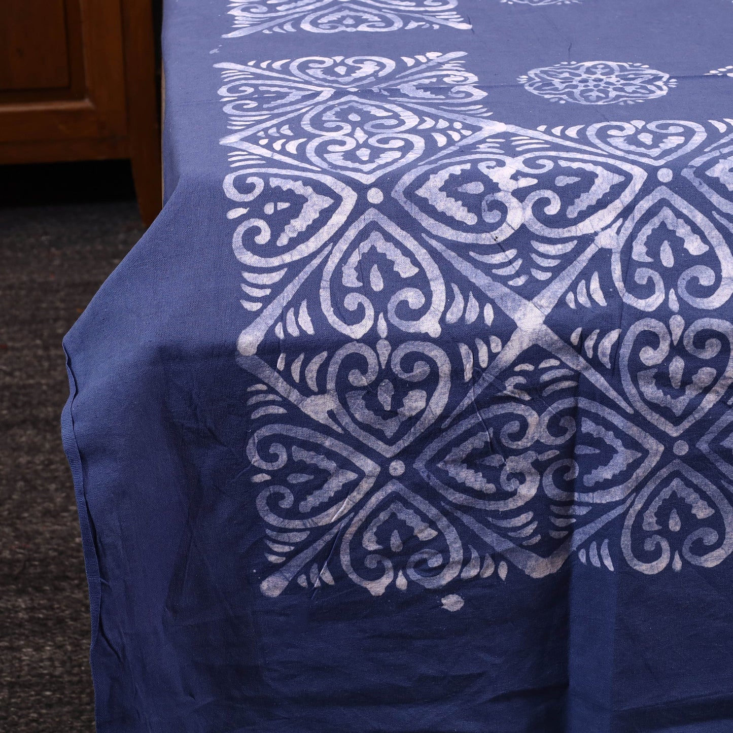 Hand Batik Print Bed Sheet