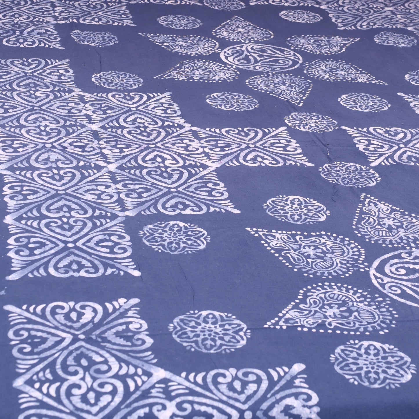 Hand Batik Print Bed Sheet