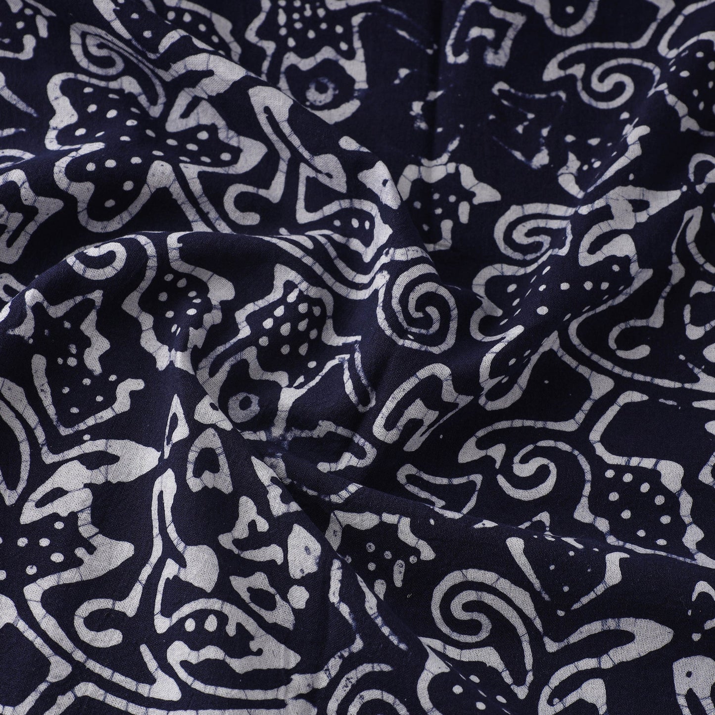 Cotton Kutch Batik Print Fabric