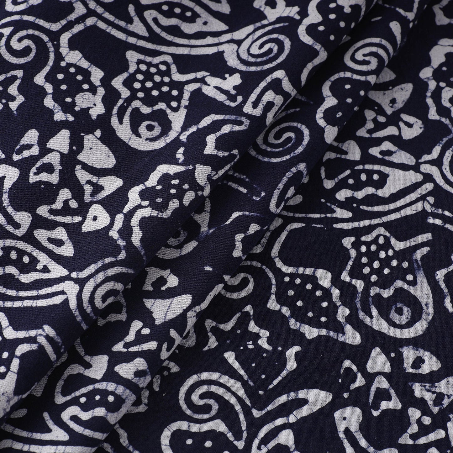Cotton Kutch Batik Print Fabric