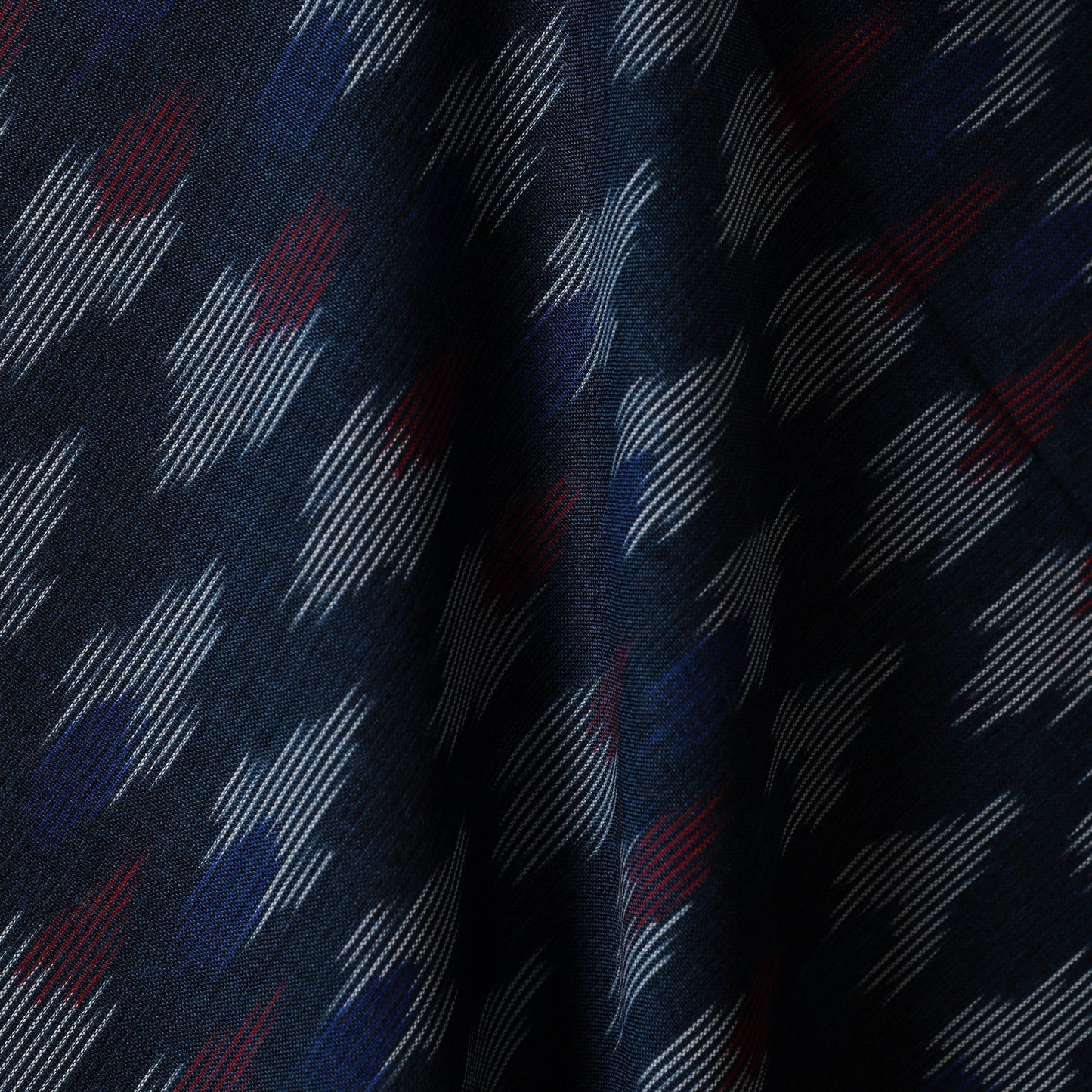 Cotton pochampally ikat fabric 05 - handcrafted