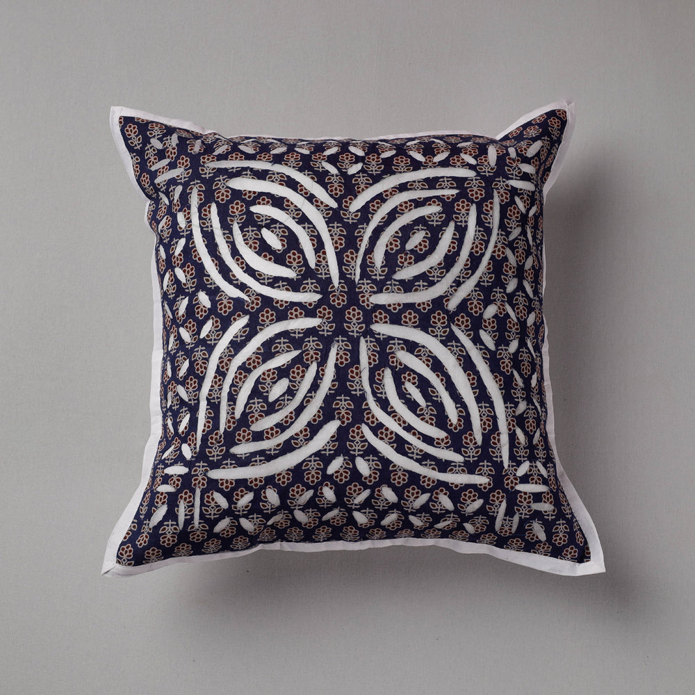Applique Work Cushion Cover