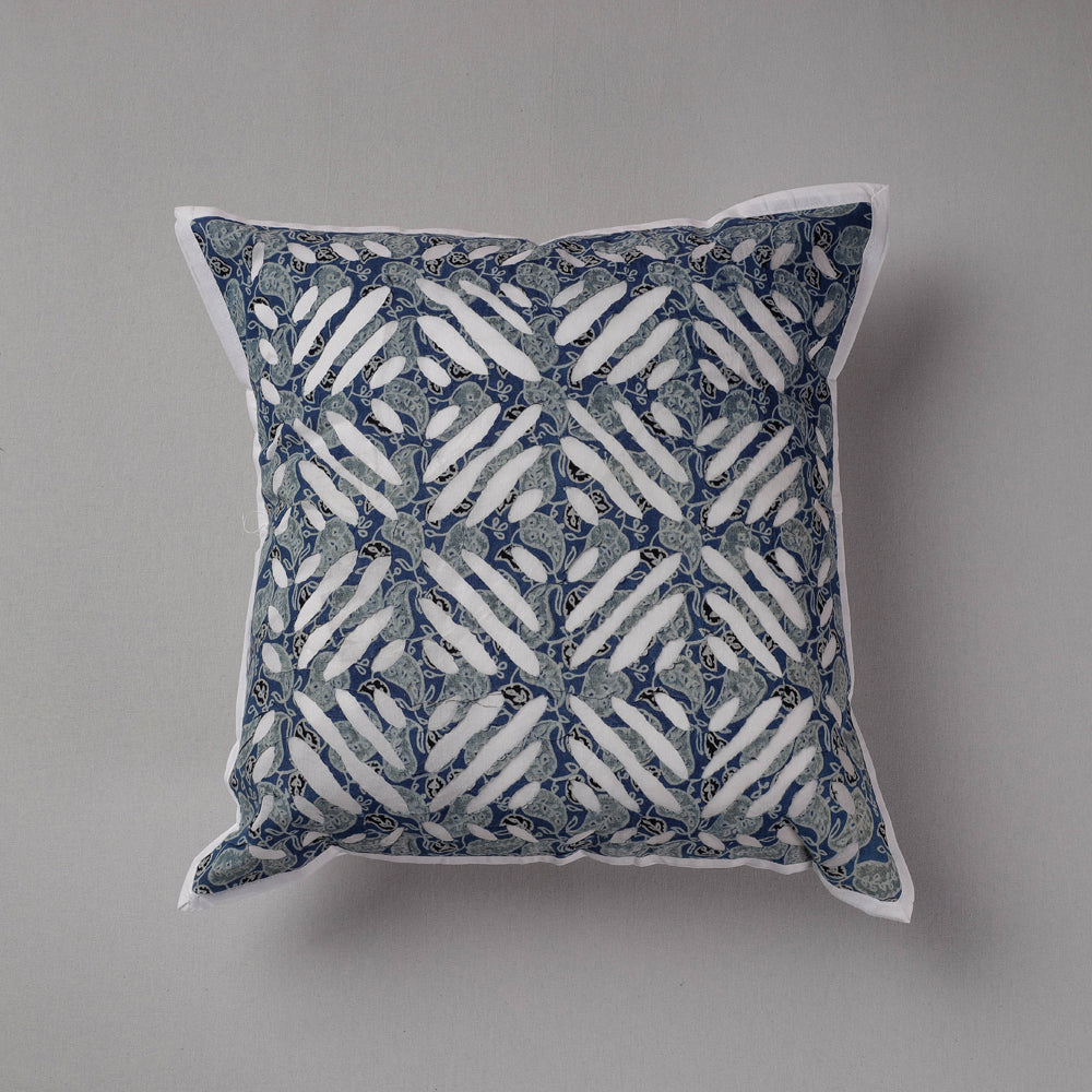 Applique Work Cushion Cover