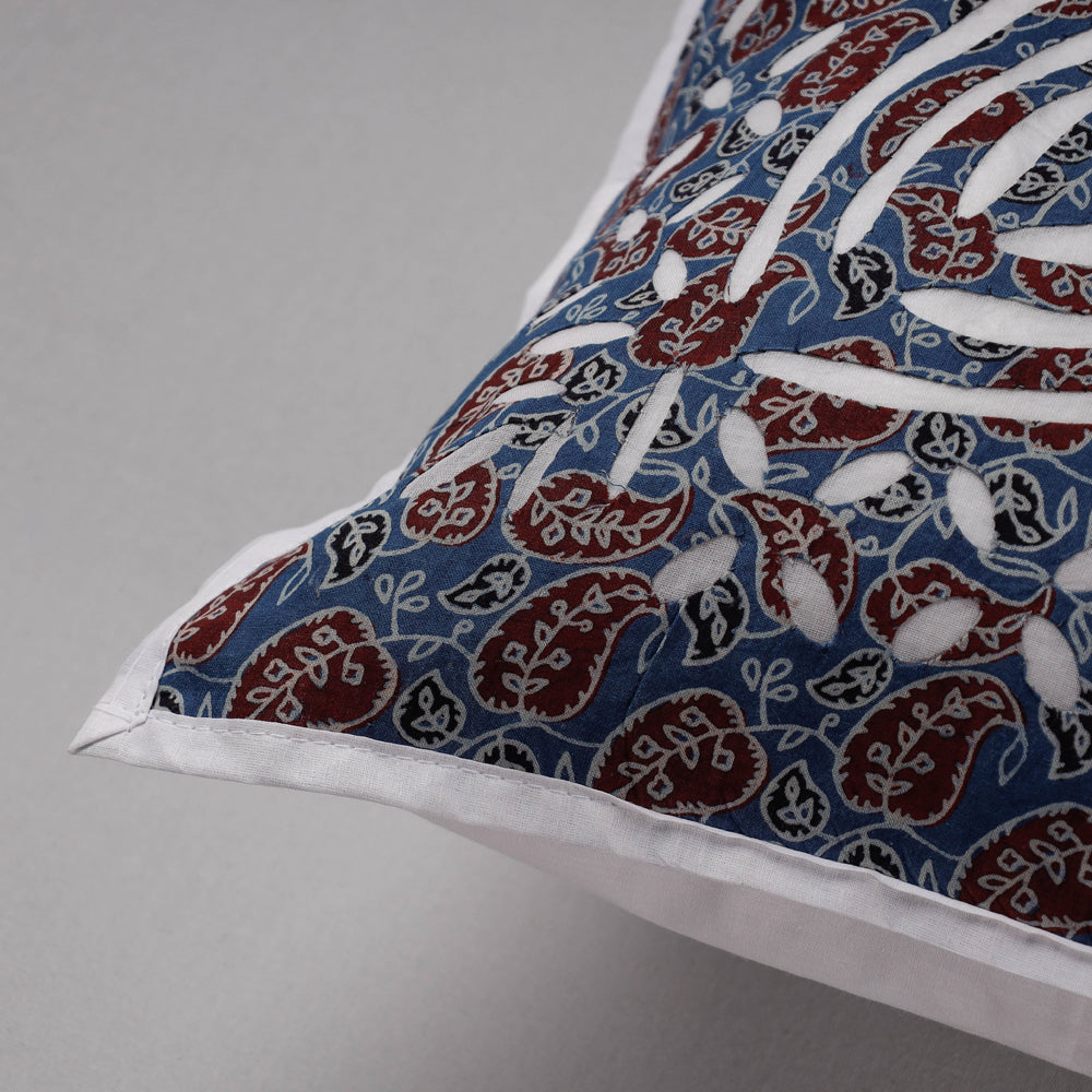 Applique Work Cushion Cover