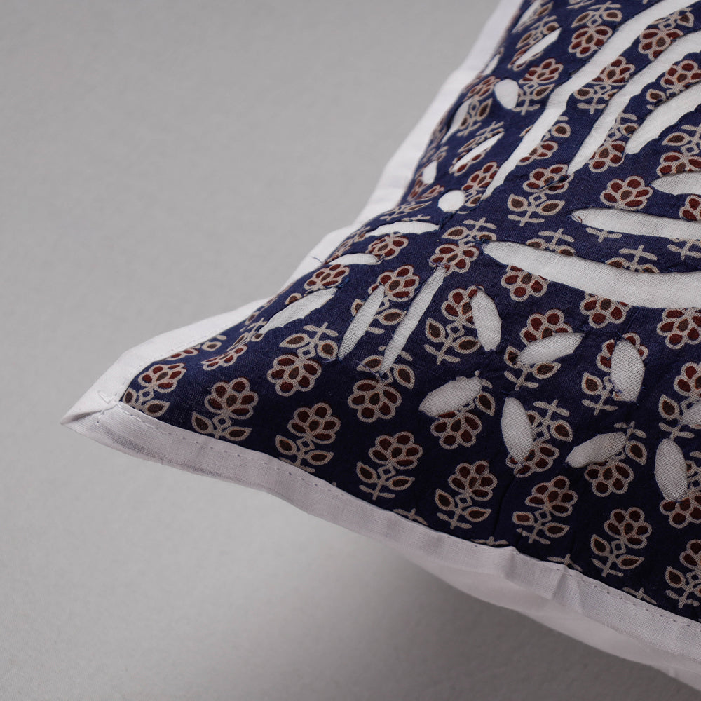 Applique Work Cushion Cover