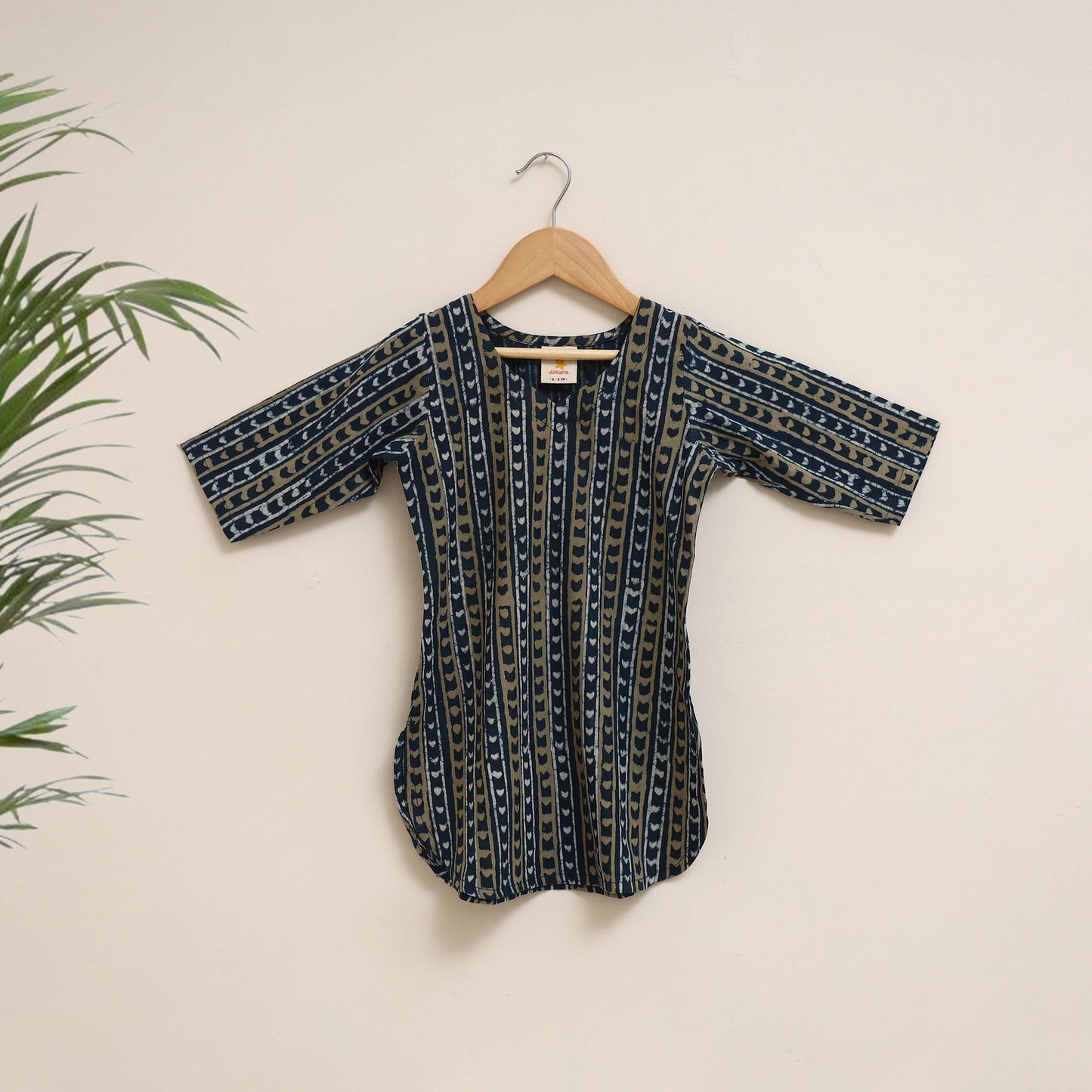 Girls akola pure cotton kurta set (2-6 years) 20