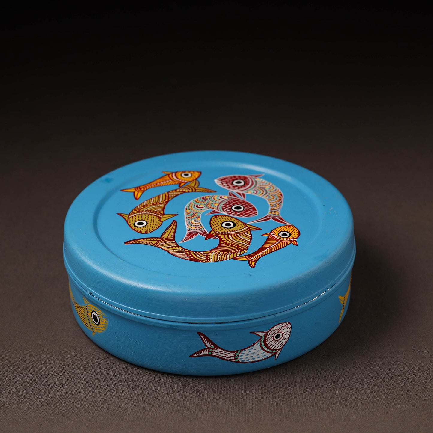 Gond Handpainted Stainless Steel Casserole