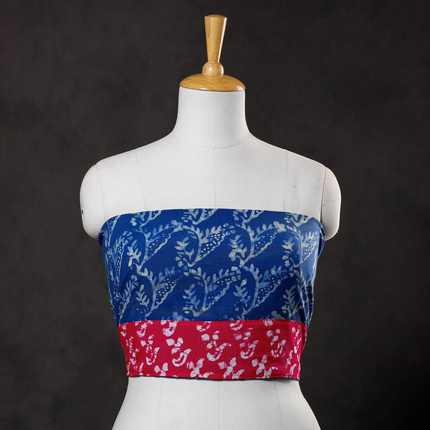 Buy Batik Block Printed Cotton Blouse Piece
