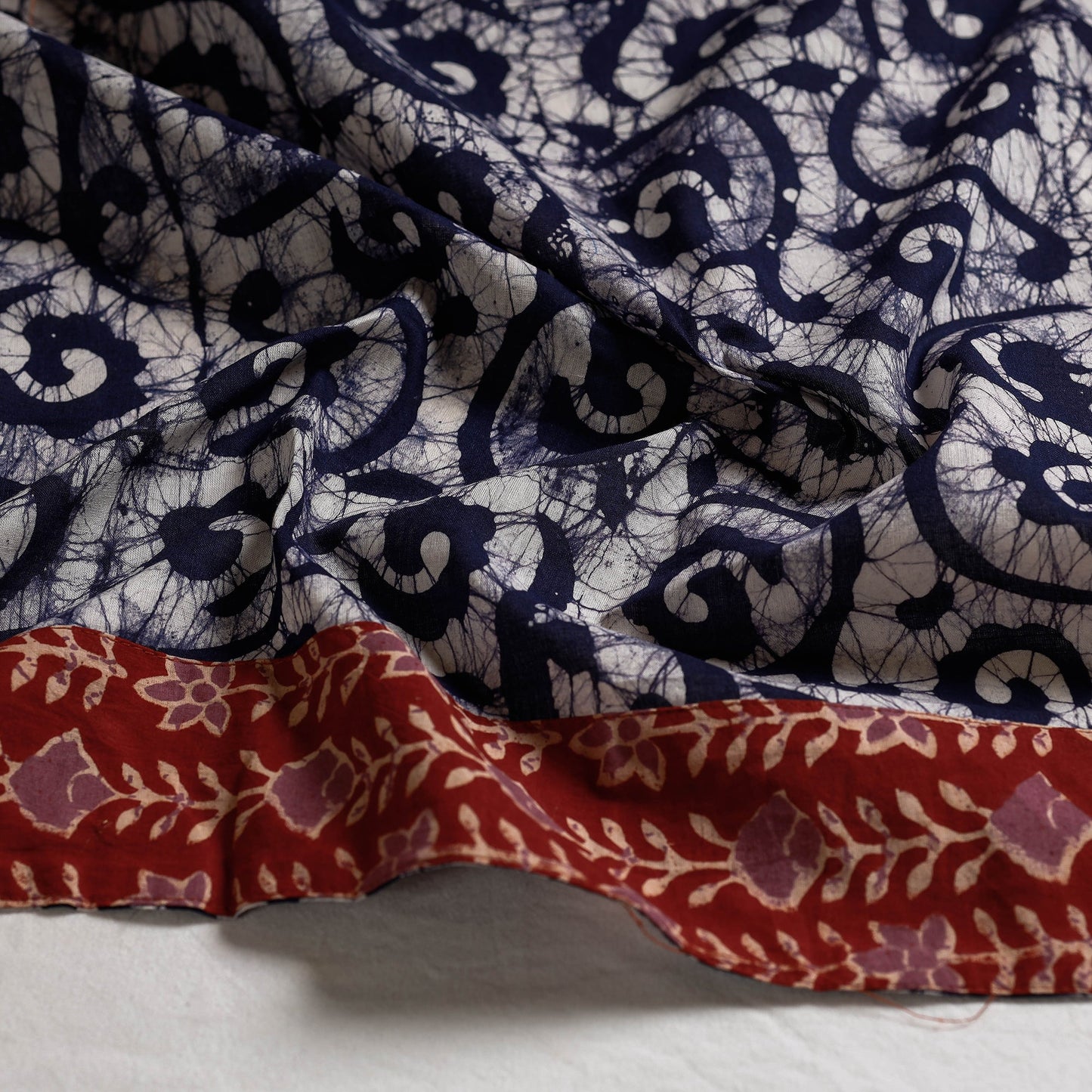 Block Printed Blouse Piece