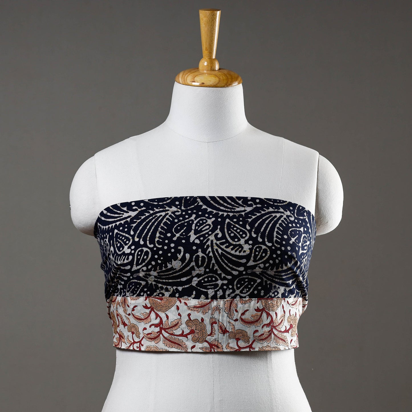 Block Printed Blouse Piece