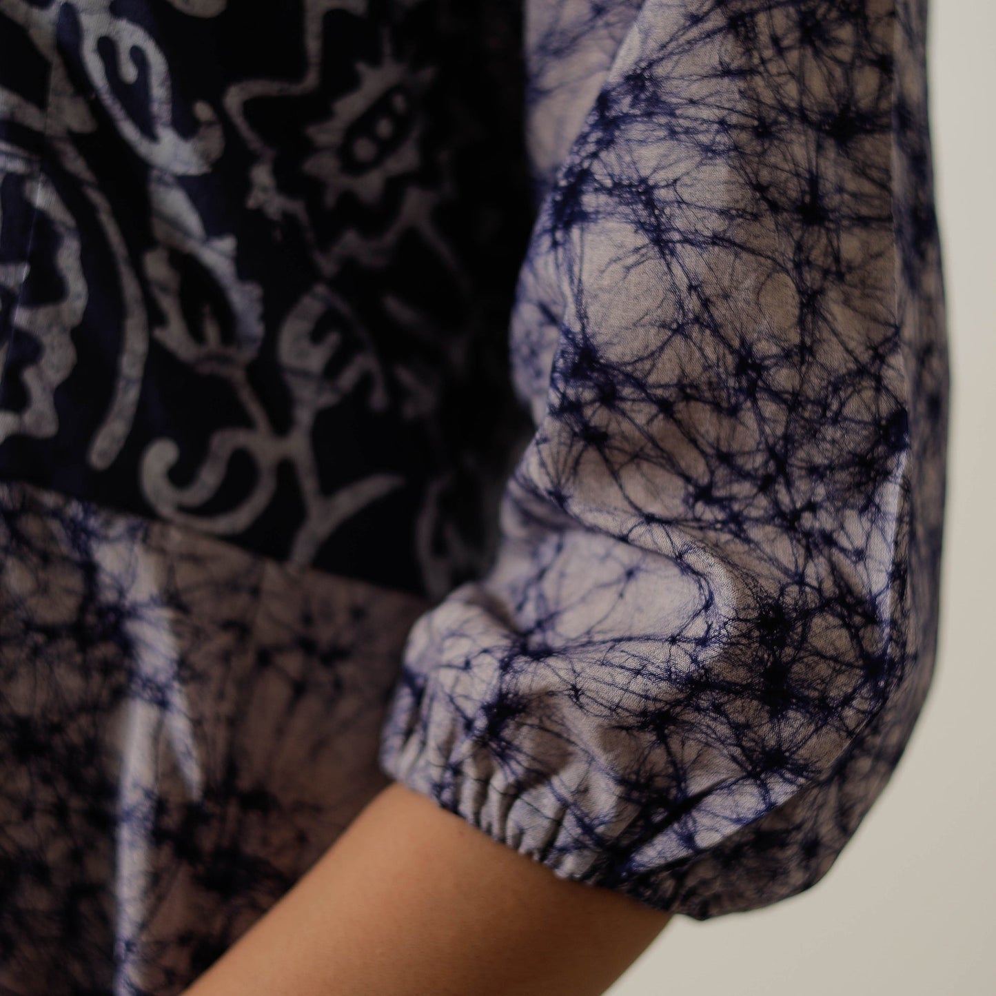 Buy Hand Batik Printed Cotton Flared Dress 01 Online l iTokri.com