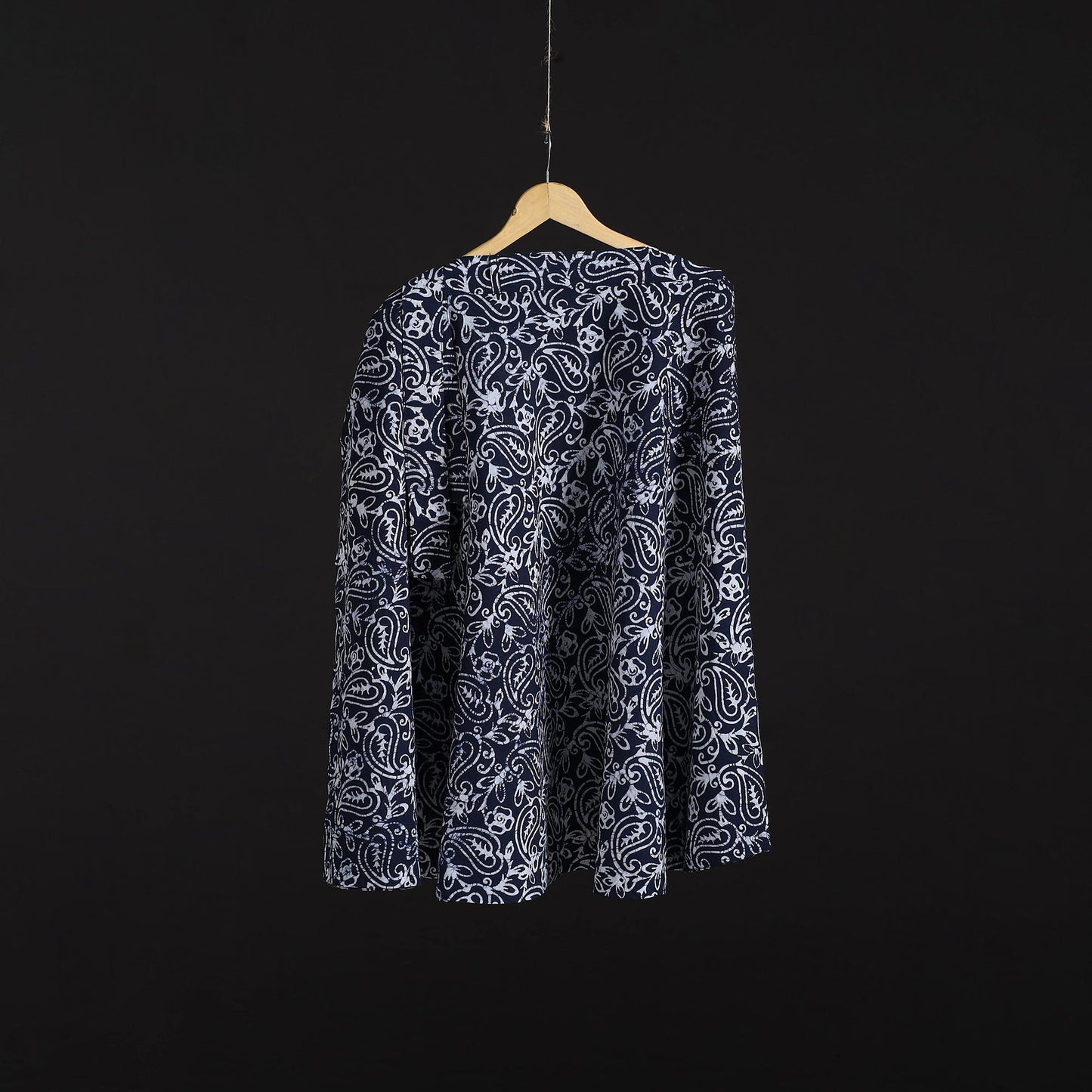 Hand batik cotton wrap around skirt 90 - handcrafted