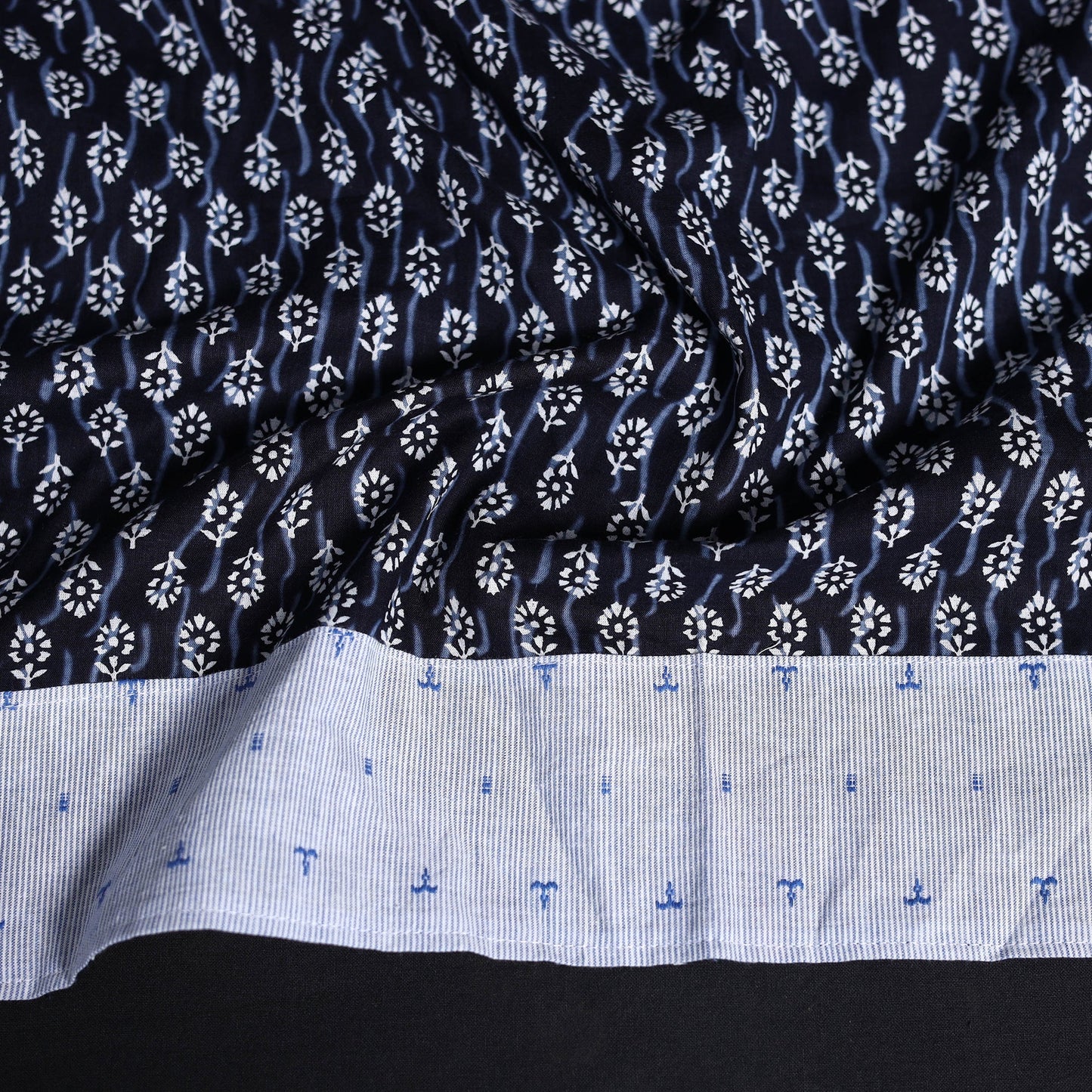 Hand block print cotton sanganeri blouse piece 77