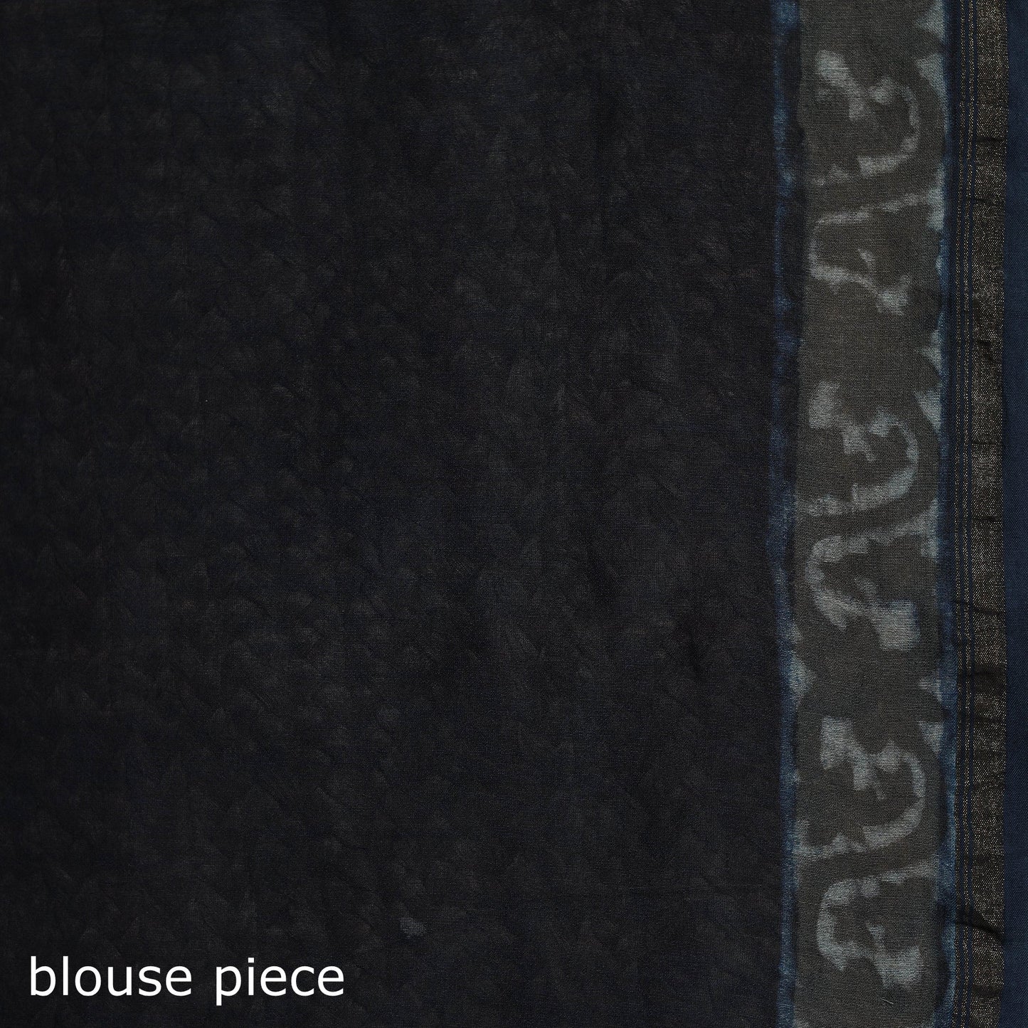 Hand block print natural dyed chanderi silk akola saree 03