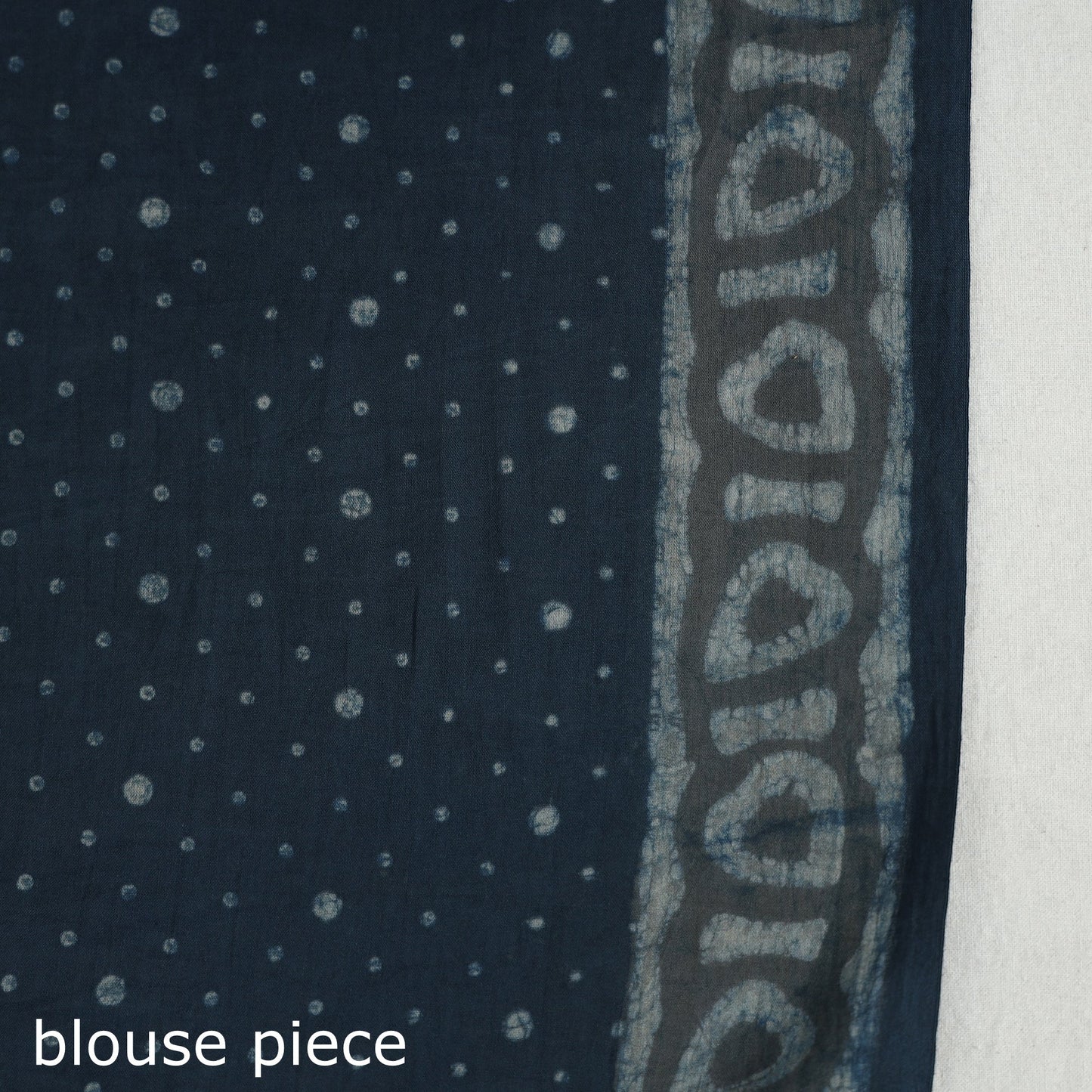 Akola Hand Block Printed Cotton Saree