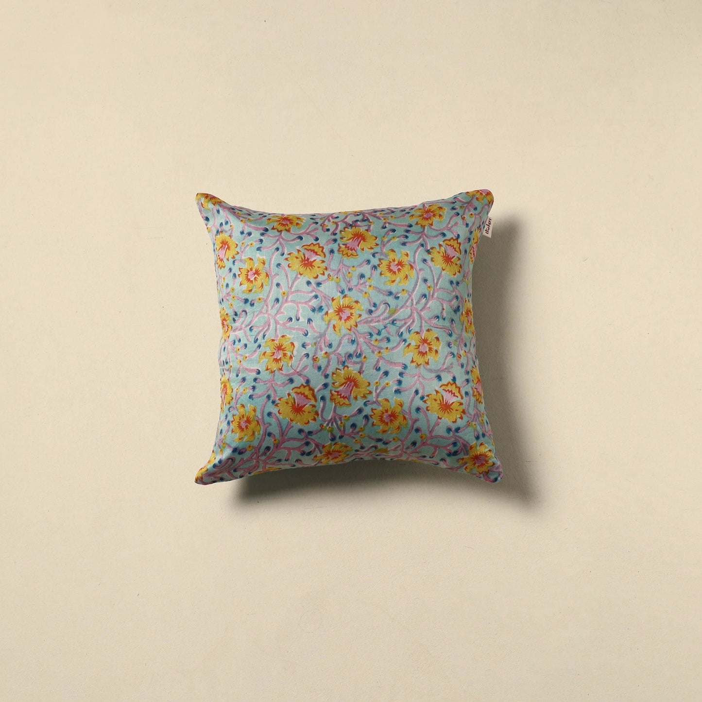 Sanganeri cushion cover 35 - handcrafted