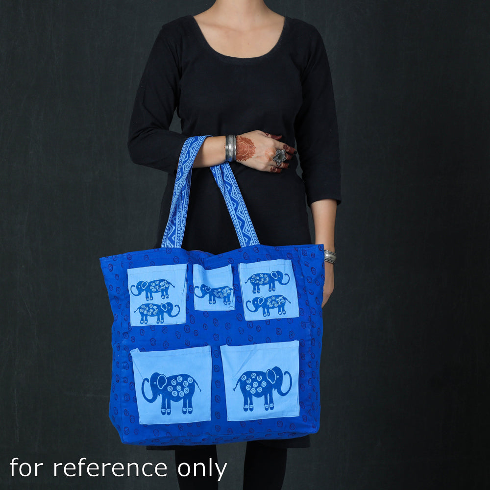 Hand Block Print Cotton Shoulder Bag