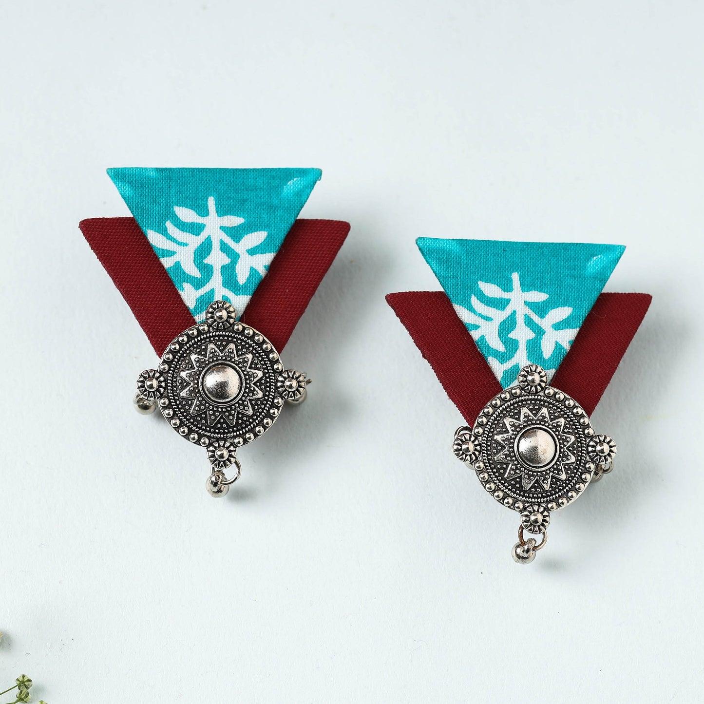 Handcrafted Fabart Earrings by Asalkaar