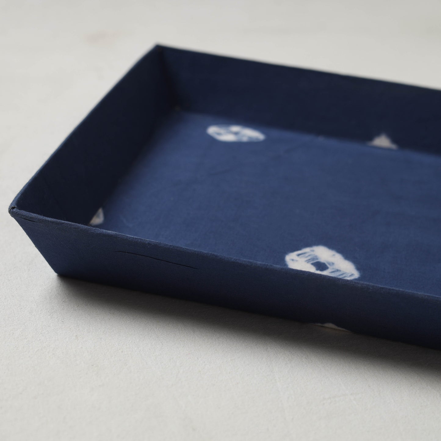 Blue - handcrafted fabric valet tray (12 x 10 in) 33