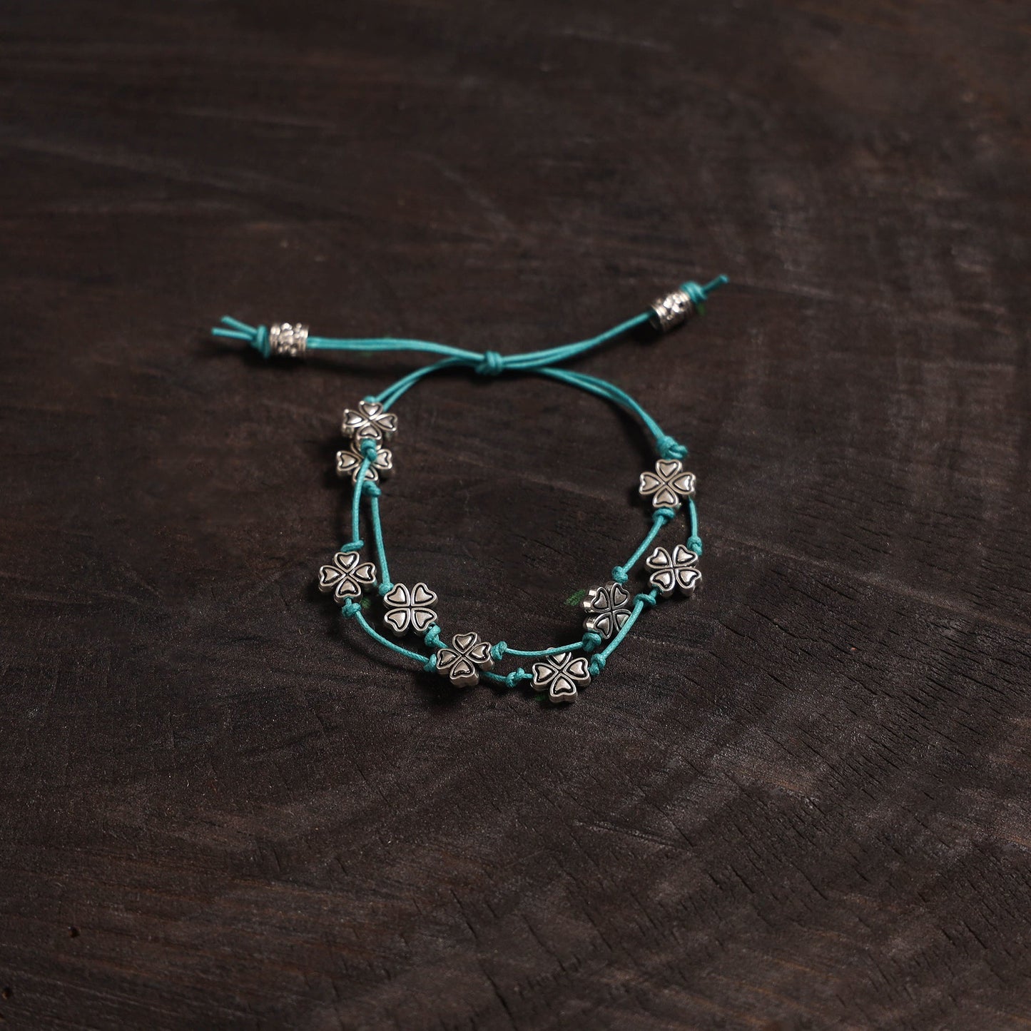 Handcrafted german silver bracelet 04