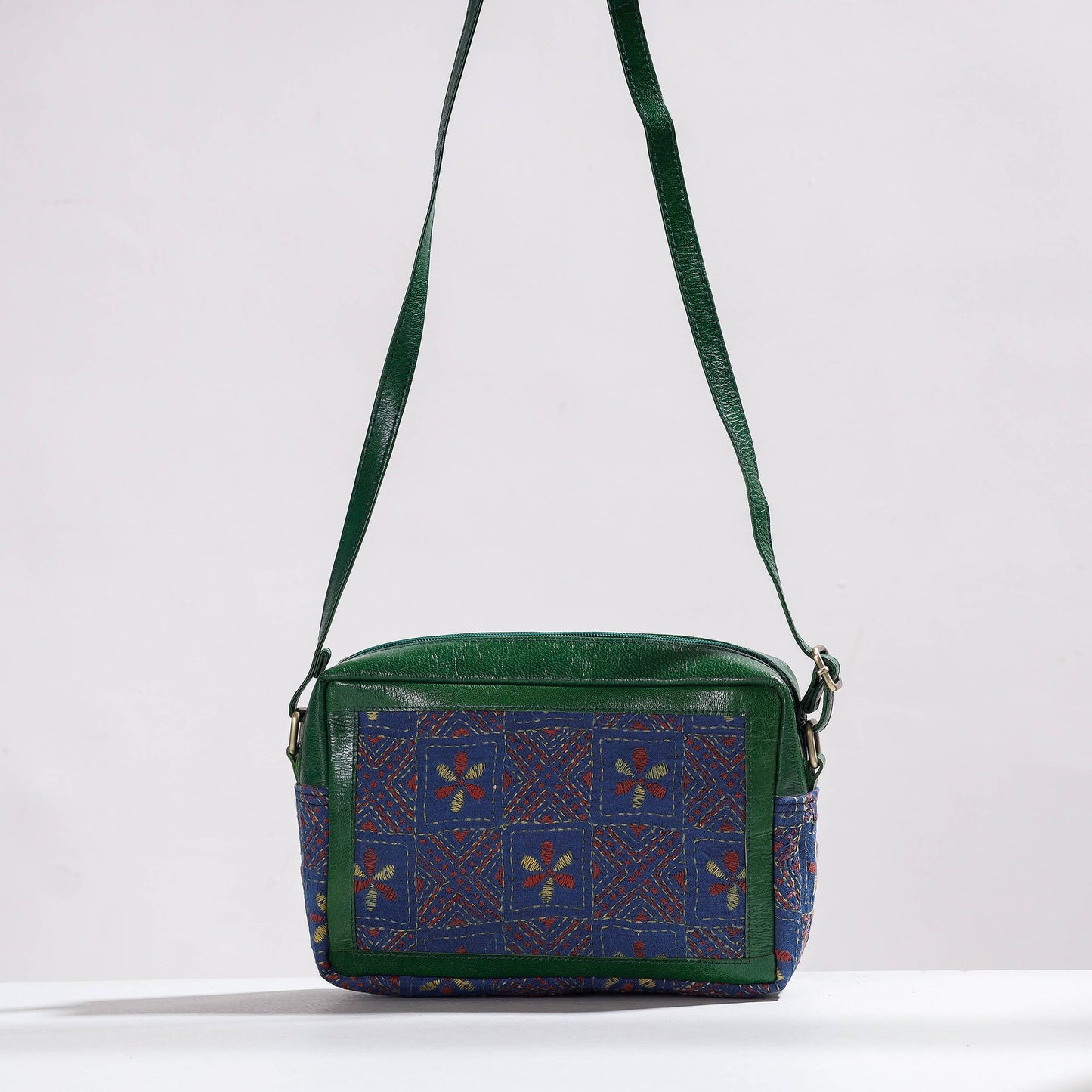 embroidery sling bag