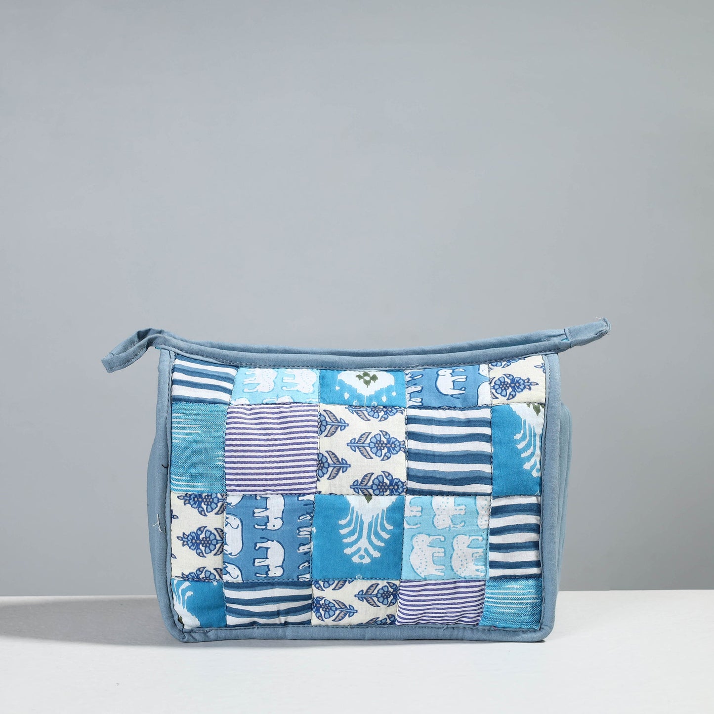 Handcrafted Patchwork Quilted Multipurpose Toiletry Bag