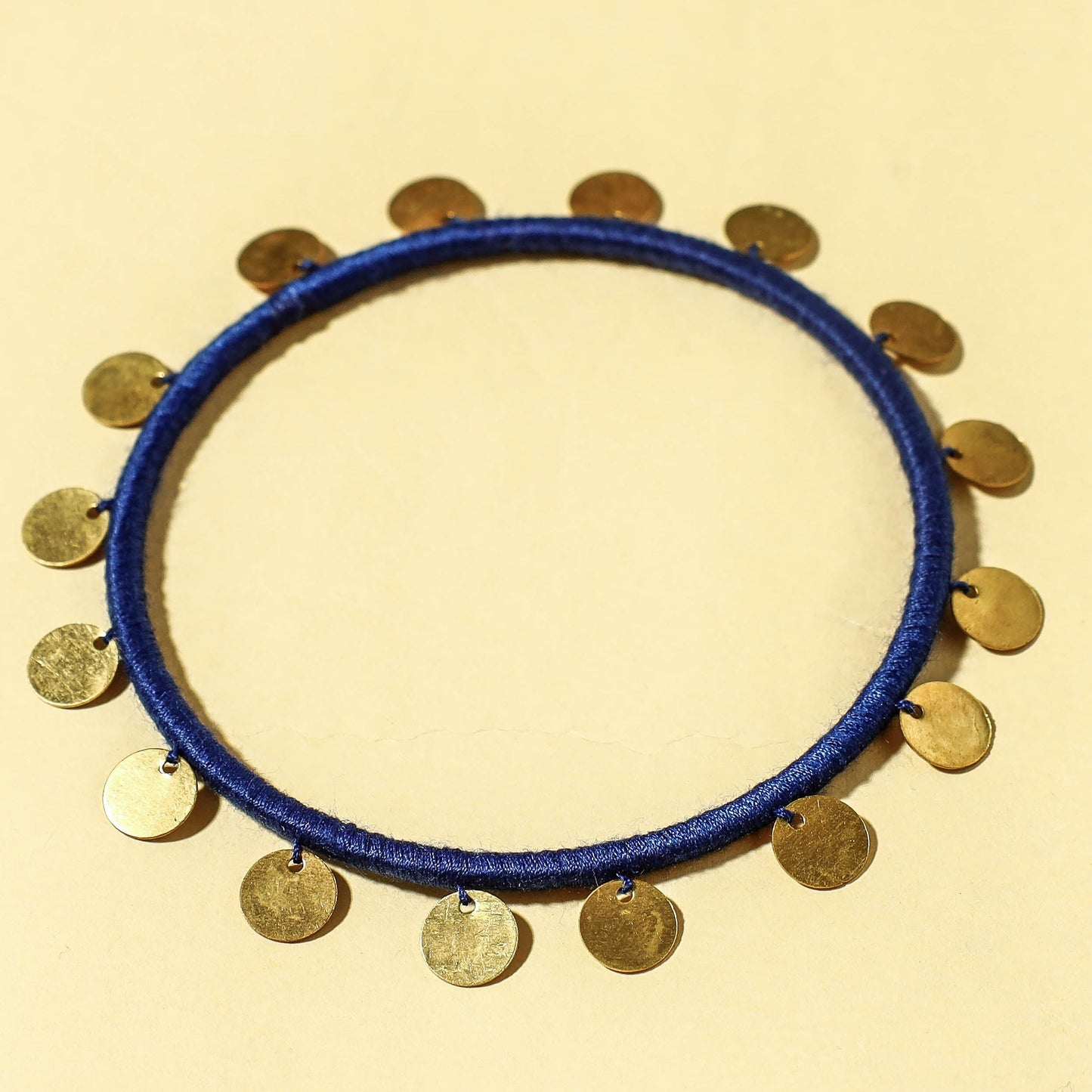 Handcrafted Patwa Thread & Sequin Work Bangle