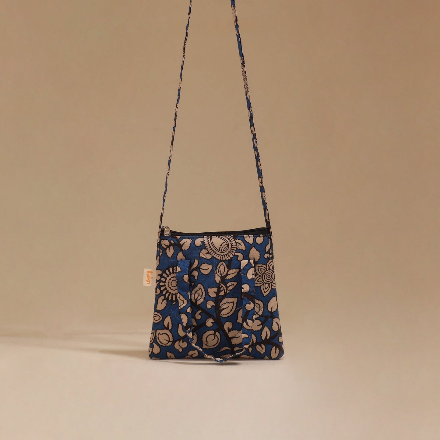 Handcrafted quilted sling bag 24