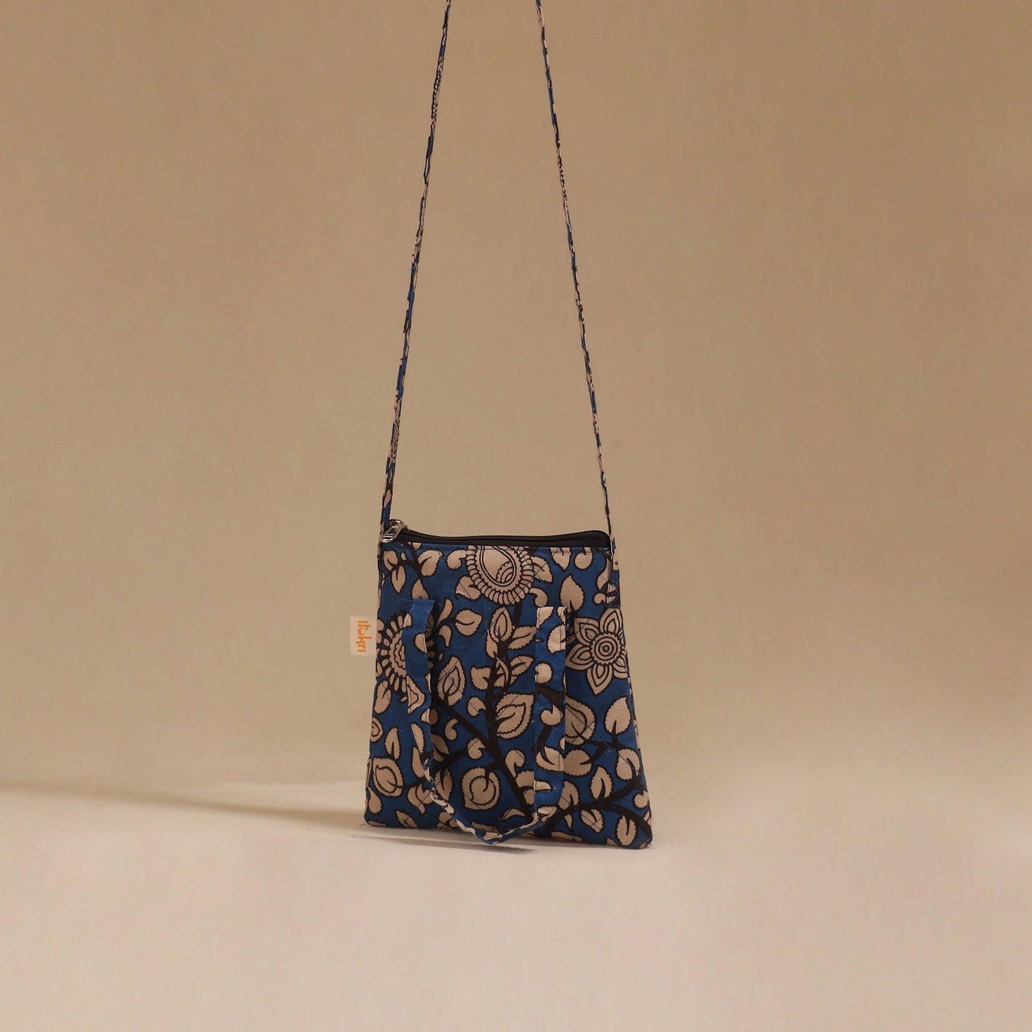Handcrafted quilted sling bag 24