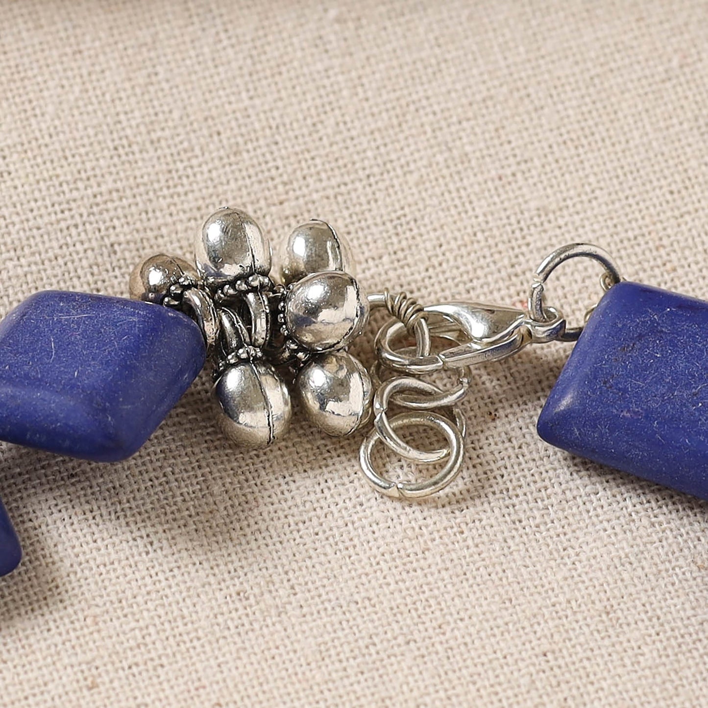 Buy Handmade German Silver Beaded Bracelet