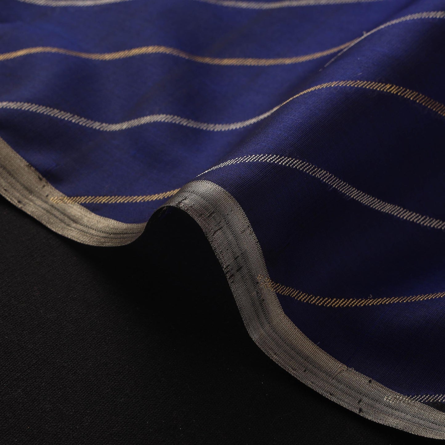 Handloom zari buti pure chanderi silk fabric 16